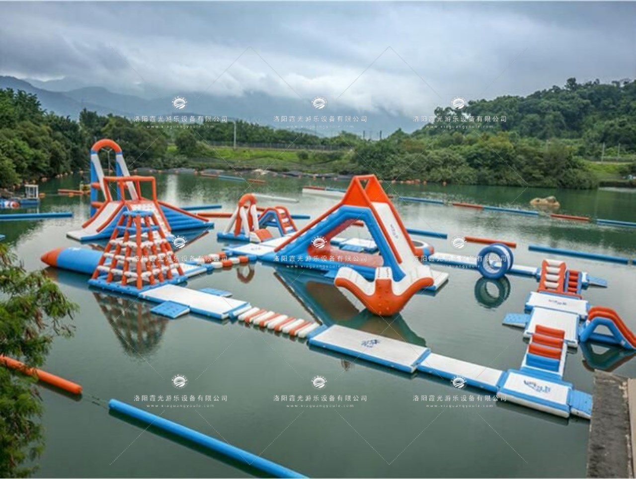 大通水上闯关乐园